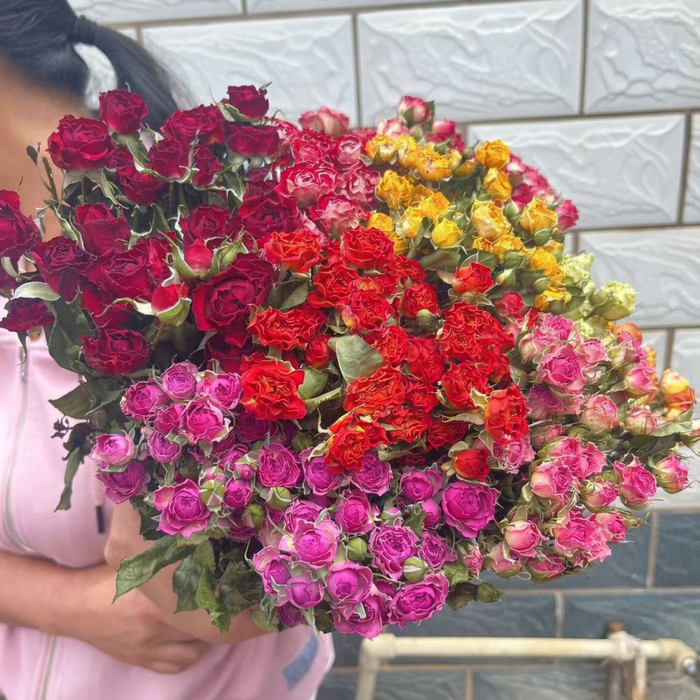 Resin Art Rose - Bunga Mawar Kering Alami, Rangkaian Bunga