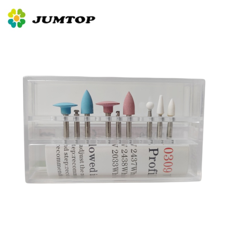 Resin Art Case - JUMTOP 9 buah/kotak Kit pemoles komposit