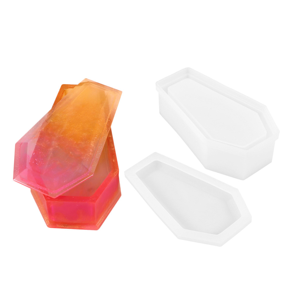 Cetakan Silikon Tengkorak Peti - Resin Art Equipment ulasan dan harga