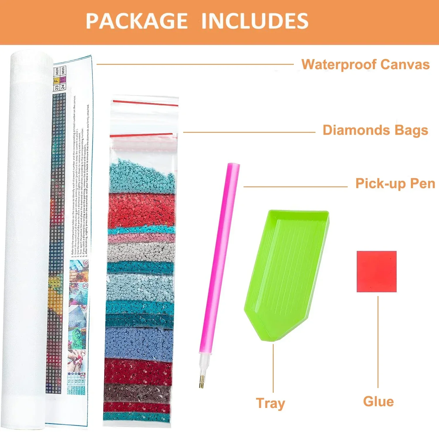 Kit lukisan berlian 5D DIY bay - Resin Art Baby ulasan dan harga