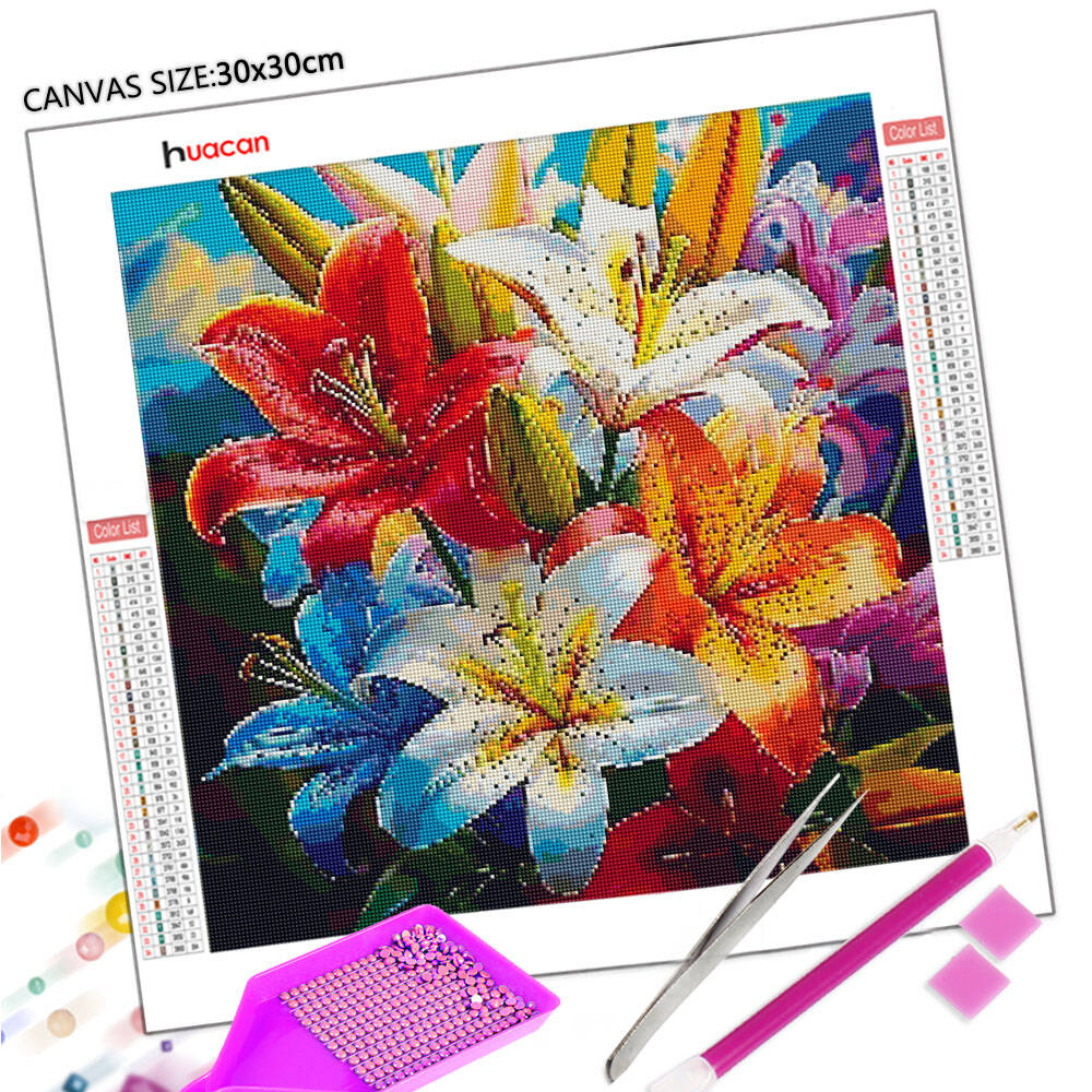 Huacan 2025 koleksi baru lukis - Resin Art Wallpaper ulasan dan harga