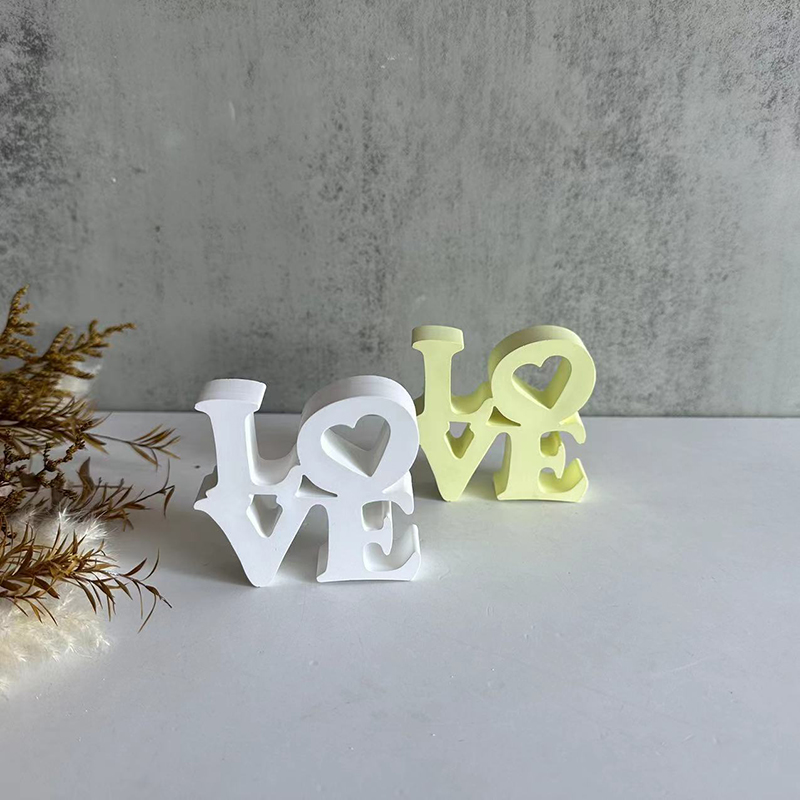 Cetakan Silikon Huruf LOVE unt - Resin Art Alphabet ulasan dan harga