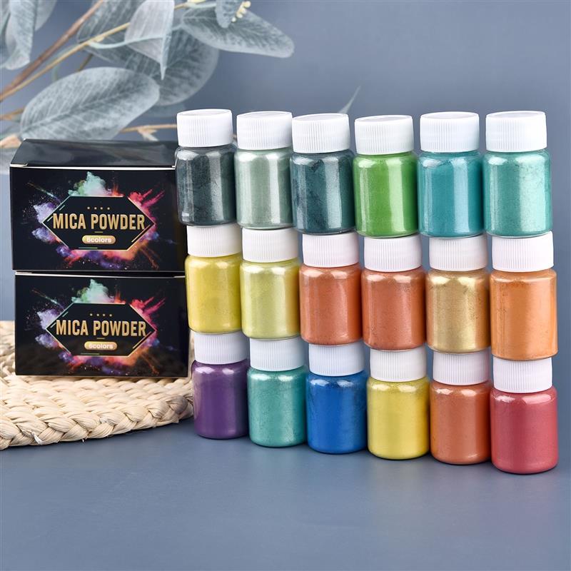 6 buah-Set Epoxy Resin pewarna - Resin Art Case ulasan dan harga